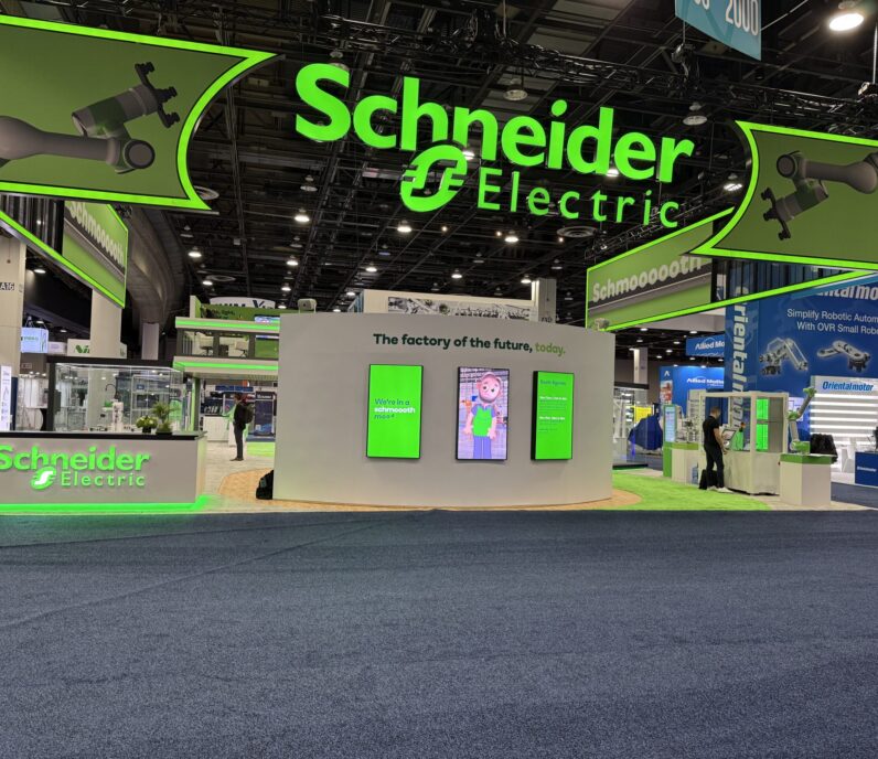 Website Schneider booth